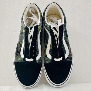 NEW Vans Old Skool Core Classic, Rain Camouflage Green/Multicolor M 7 or W 8.5